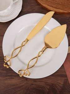 Cuchillo para Pastel de Acero Inoxidable de Grado Alimenticio con Mango Cómodo para Servir Postres sin Esfuerzo - Product Image 2