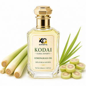 Aceite Esencial de Limoncillo de Tamil Nadu 100% Puro y Natural de Primera Calidad, Destilado al Vapor, para Aromaterapia y Cuidado Facial, Kodai Global Export - Product Image 1
