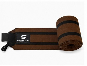 Customizable Wholesale Powerlifting <b>Exercise</b> Weightlifting Support New Arrival Heavy-Duty Non-Slip Neoprene <b>Knee</b> Wraps - Product Image 5