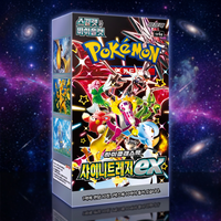 Carte Pokémon Sv4a Shiny Treasure Ex Édition Coréenne, Carte à Collectionner en Papier Imprimée en Couleur, Boîte de Boosters avec Emballage en Carton