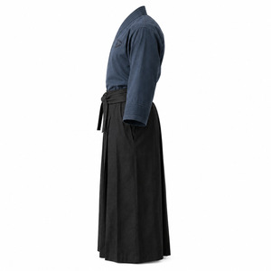 Dark Blue Unisex Karate Gi Uniform 100% Cotton Durable Regular Fit Adult Martial <b>Arts</b> Wear Quick Dry Breathable Lightweight - Product Image 4
