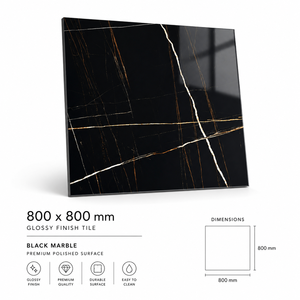 Azulejos de Porcelana Modernos Brillantes de 800x800, Resistentes al Ácido, Antideslizantes, Antibacterianos, Duraderos, para Villas, Piscinas, Baños y Uso en Exteriores - Product Image 5