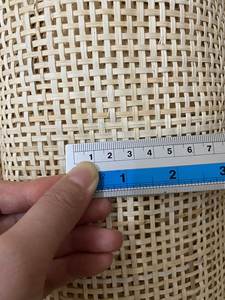 2024เครื่องทอผ้าหวายธรรมชาติสำหรับตกแต่งผนังภายในเฟอร์นิเจอร์แบบม้วนแห้งสไตล์การเกษตร - Product Image 3