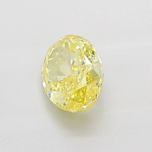 Diamant ovale 1,02 carat, jaune vif fantaisie, pureté VS2, excellente taille, diamant certifié pour bijoux fins et bagues de fiançailles - Product Image 4