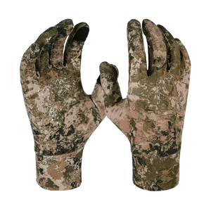 GRACE <b>SIGN</b> Hunting Full Finger Soft <b>Shell</b> Gloves-Breathable/Windproof/Waterproof Custom Logo All Camo Patterns Unisex Winter - Product Image 1