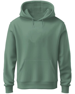 Sweat-shirt à capuche ample pour couples, pull thermique personnalisé avec logo, sweat à capuche polaire pour hommes avec poches - Product Image 1