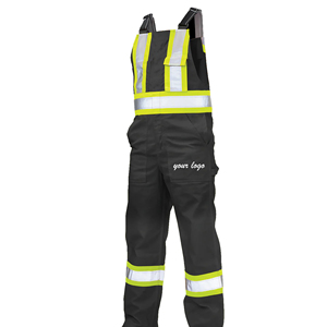 Flame-Resistant Cotton Safety Coveralls Men <b>Fire</b>-Proof Mining Workwear High Visibility Reflective Tape Waterproof <b>LED</b> Suit - Product Image 3