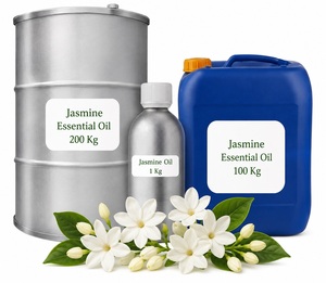Huile essentielle de jasmin 1 kg, huile aromatique florale naturelle, huile essentielle de fleur de jasmin - Product Image 2