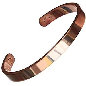 Nouveau Bracelet Thérapeutique Ajustable en Cuivre Pur de Qualité Supérieure pour Améliorer la Circulation Sanguine, Bijoux Faits Main en Métal - Product Image 2