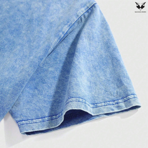 Camiseta Casual de Manga Corta para Hombre, Diseño Moderno y Único, Cuello Redondo, Tela Premium, Lavado Ácido, Cómoda y Duradera - Product Image 3