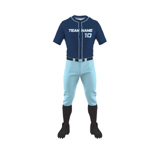 Wholesale New Youth <b>Baseball</b> Uniform Custom Sublimation Design Breathable and Plus Size Options Set Style for Teams Uniform Sets - Product Image 2