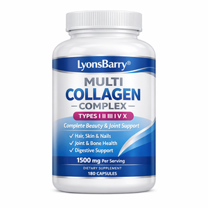 Complejo de Colágeno Multi-Tipos I, II, III, V, X, Suplemento Completo para el Cuidado de las Articulaciones, Proveedor OEM GMP - Product Image 3