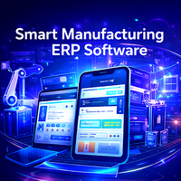 Logiciel ERP de fabrication sur mesure, licence OEM, stock disponible, version Internet, Linux/MAC/Production intelligente