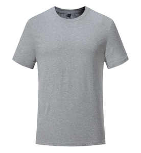 Camiseta Casual de Manga Corta para Mujer, Cuello Redondo, Color Sólido, Suave, 100% Algodón, Ecológica - Product Image 1