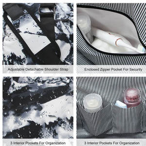 Bolsa Deportiva de Gimnasio Reutilizable de Gran Capacidad, Hecha a Medida, de Nailon y Poliéster, con Correa Ajustable, Calidad Premium - Product Image 4