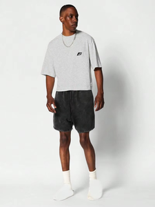 เสื้อยืดทรงบ็อกซี่สไตล์วินเทจสำหรับผู้ชาย ผ้าฝรั่งเศสเทอร์รี่เนื้อหนัก ผ้าฝ้ายทรงหลวม แฟชั่นหนา ขายส่งจากซัพพลายเออร์ในสหรัฐอเมริกา สำหรับธุรกิจ B2B - Product Image 1