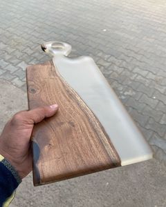 เขียงไม้ทำจากเรซินสำหรับห้องครัวดีไซน์เนอร์เขียงไม้อีพ็อกซี่สำหรับห้องครัวพรีเมี่ยม - Product Image 1