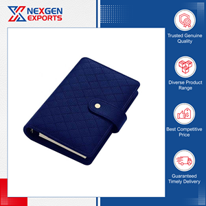 Worldwide Selling Unmatched Quality Attractive Design PU Leather Magnetic Budget <b>Binder</b> Planner at Reliable Market Price - Product Image 2