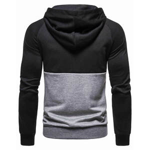 Sweat à capuche personnalisé en molleton non tissé, doublure polaire unie, écologique, coupe oversize de luxe pour homme, épaules tombantes, manches longues - Product Image 3