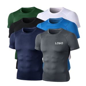 Camiseta Deportiva de Alta Calidad para Hombre, 100% Poliéster, Secado Rápido, para Fisicoculturismo y Fitness - Product Image 2