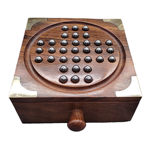 Labyrinthe en bois massif avec balle, jeu d'intérieur durable, jeu éducatif pour le développement cérébral, puzzle de balle - Product Image 4