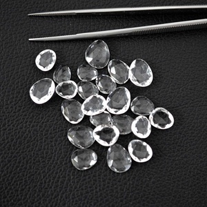 Haute qualité 8mm 10mm 12mm cristal naturel à facettes Talpe fantaisie forme Rose coupe pierre précieuse en vrac pour la fabrication de bijoux au coût d'usine - Product Image 6