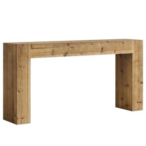 <b>Solid</b> <b>Wood</b> Console Table for Sofa Entrance <b>Desk</b> or Main Console - Product Image 6