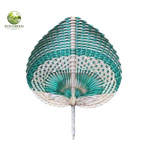 Handmade Bamboo <b>Folding</b> <b>Fan</b> Woven Rattan <b>Hand</b> <b>Fan</b> Personalized Painted Summer Gift <b>Fan</b> - Product Image 4
