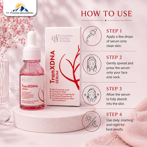 CDF TranxDNA Radiance Serum with Tranexamic Acid for Acne Treatment & Glowing/Radiant <b>Skin</b> for All <b>Skin</b> Types - Product Image 4