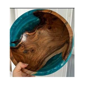 Bol en bois et résine de qualité antique très exigeant Produit en bois de haute qualité Bol en bois en gros Vente chaude et bol en gros - Product Image 4
