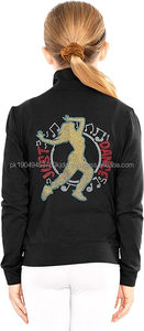 Vêtement de danse d'échauffement personnalisable unisexe pour adultes 2025, qualité supérieure, veste d'équipe de danse de cheerleading en nylon/polyester - Product Image 4