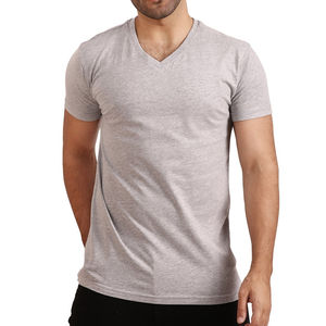 Camiseta de Algodón Orgánico Personalizada de Moda 2026 para Hombre, Camiseta de Cuello Redondo de Primera Calidad, Camiseta Unisex de Corte Ajustado - Product Image 1