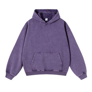 Sweat-shirt à capuche pour homme avec coutures plates, en coton premium, fabricant de vêtements OEM, marque privée, vente en gros de vêtements - Product Image 6