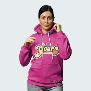 100% Cotton <b>Thick</b> Fleece Heavy Weight Oversized <b>Hoodies</b> for <b>Men</b> Women Custom Print Logo 3D Embroidery Solid Winter Season - Product Image 4