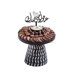 Plateaux décoratifs de luxe haut de gamme en nacre, nouveau design abstrait arabe, pour chocolats et friandises - Product Image 2