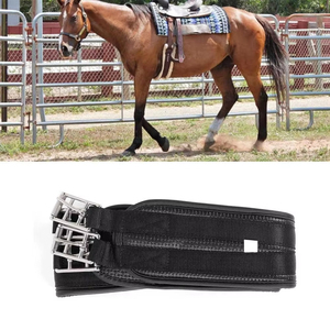 Premium Quality Latest Fashion Equestrian Sports Horse Girth Top Manufacture Customized Genuine Leather Girth with OEM ODM - Product Image 6