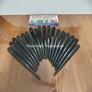 Top Selling Product Buffalo Horn Needle Ideal for working with thick thread wool and heavy fabric knitting weaving <b>sewing</b> NEEDLE - Product Image 2