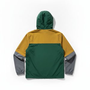 Custom Men's Color Block Windbreaker <b>Jacket</b> <b>Waterproof</b> Lightweight Hooded Outdoor Sportswear Windproof Casual Fashion Coat - Product Image 4