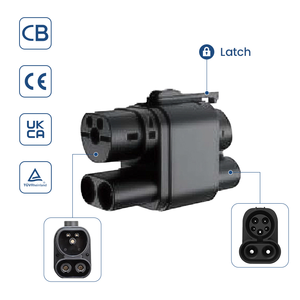 อะแดปเตอร์ชาร์จรถยนต์ไฟฟ้า CCS2 เป็น CCS1 กำลังสูง 250 กิโลวัตต์ สำหรับการชาร์จเร็วแบบ DC สำหรับตลาดสหรัฐอเมริกา - Product Image 3
