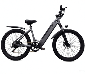 Bicicleta Eléctrica Deportiva Urbana con Llantas de 26 Pulgadas, Batería de Litio de 48V 8Ah, Cuadro de Aleación de Aluminio, Motor sin Escobillas de 250W - Product Image 1