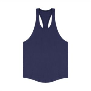High Street Men's Black Sleeveless Tank <b>Top</b> Solid Color Knitted O-Neck Casual Wear Breathable 100% Polyester Micro <b>Mesh</b> Fabric - Product Image 4