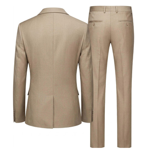 ชุดสูทผู้ชาย 2 ชิ้น ระบายอากาศได้ดี ทรงเข้ารูป เหมาะสำหรับงานแต่งงาน ผลิตโดยผู้ผลิตเสื้อผ้าชั้นนำ ขายดี - Product Image 2