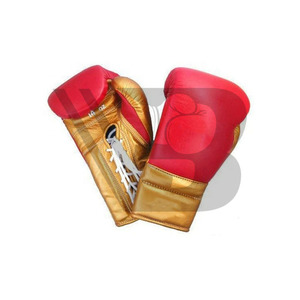Ensemble de boxe MMA en cuir personnalisable, avec lacets, protège-poignets, pour arts martiaux, entraînement physique, évacuation de l'humidité, haute qualité, unisexe - Product Image 4