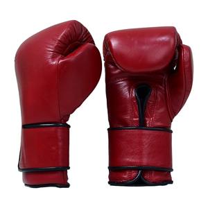 Guantes de Boxeo de Cuero PU Resistentes Personalizados por el Fabricante OEM, Guantes Deportivos para Entrenamiento y Combate - Product Image 5