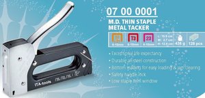 เครื่องเย็บกระดาษโลหะแบบบางสำหรับงานอุตสาหกรรมและงาน DIY ระดับกลาง ผลิตในไต้หวัน - Product Image 4