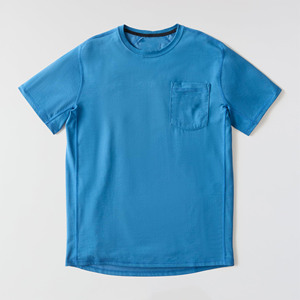 เสื้อยืดผู้ชายคุณภาพพรีเมียม ผ้าฝ้าย 100% สีพื้น ทรงมาตรฐาน แห้งเร็ว รับสั่งทำเสื้อยืดผู้ชายแบบพื้นฐาน - Product Image 5