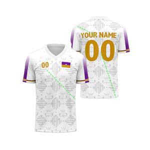 เสื้ออเมริกันฟุตบอลคุณภาพสูง ออกแบบเองได้ตามต้องการ ปักโลโก้และหมายเลขทีมได้ทุกทีม ดีไซน์โรงงานที่ดีที่สุด - Product Image 3