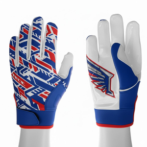 Guantes de Fútbol Americano con Diseño Personalizado, Agarre Mejorado, Ligeros y Adhesivos, con Agarres para las Manos y Características Elásticas - Product Image 1