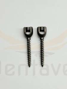 Tornillos pediculares monoaxiales de titanio de 5.5 mm para fijación espinal, autorroscantes - Product Image 4