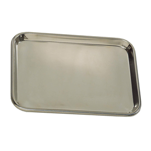 Bandejas para Instrumentos Quirúrgicos Dall Finish, Acero Inoxidable 310x240x2.5 mm, Herramientas de Cirugía, Bandejas Cuadradas, Contenedores para Herramientas de Uso Médico - Product Image 1